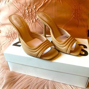 Stuart Weitzman Honey Beige Sandal Size 6